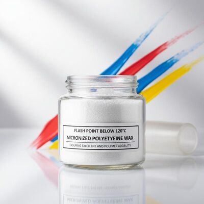 Điểm chớp cháy dưới 120°C Sáp Polyethylene micron hóa đảm bảo độ ổn định nhiệt tuyệt vời được sử dụng trong sơn và phụ gia polyme